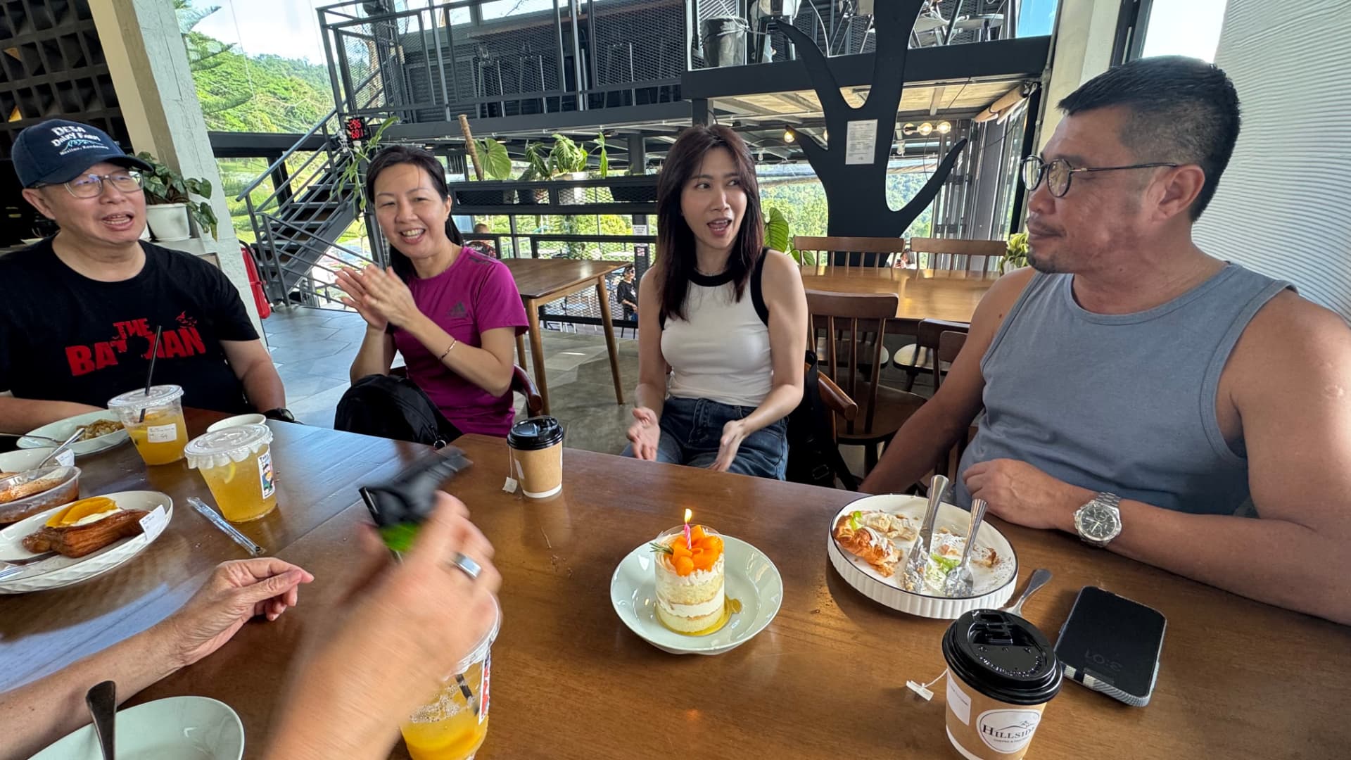 Birthday cake with friends in Kota Kinabalu, 2025