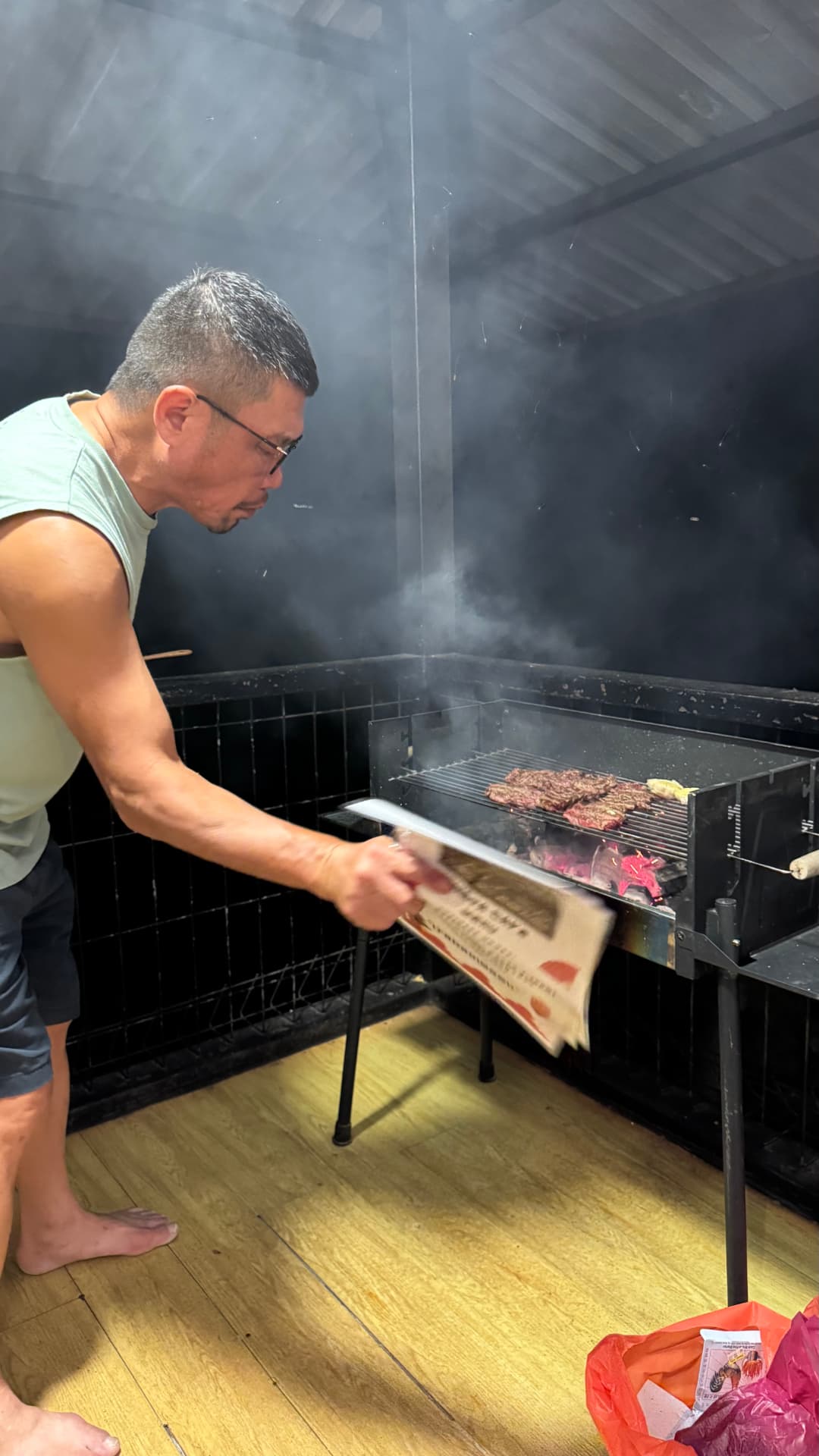 Dinner on the grill in Kota Kinabalu, 2025